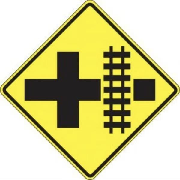 Accuform RAIL SIGN PARALLEL RAILROAD FRW471DP FRW471DP - main